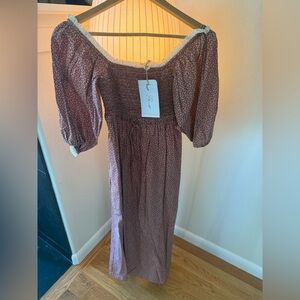 NWT Christy Dawn Katrina dress xs heart floral